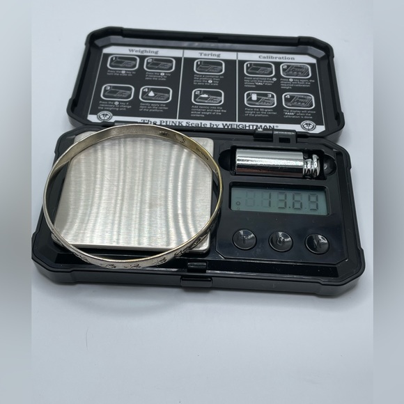 Sterling Bangle 13.69 Grams! - Picture 6 of 6